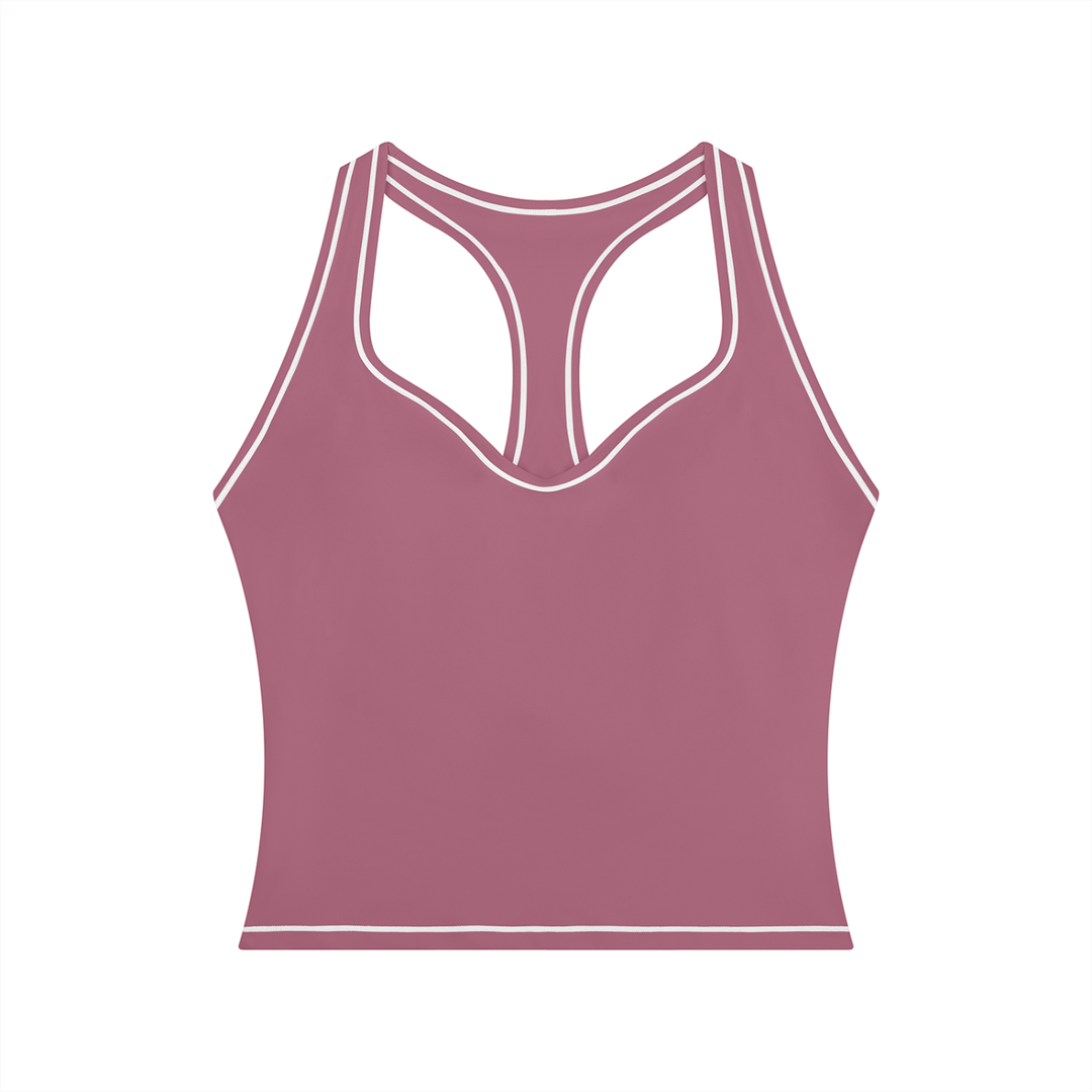 Topstitching Yoga Tank Top