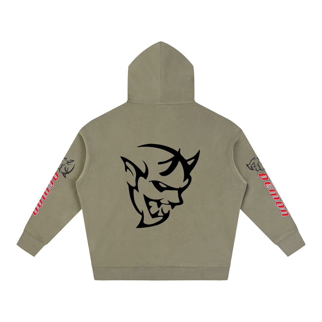 Demon Oversize Fleeced Hoodie