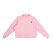 Hamilton Fleece Mock-Neck Crew Sweatshirt