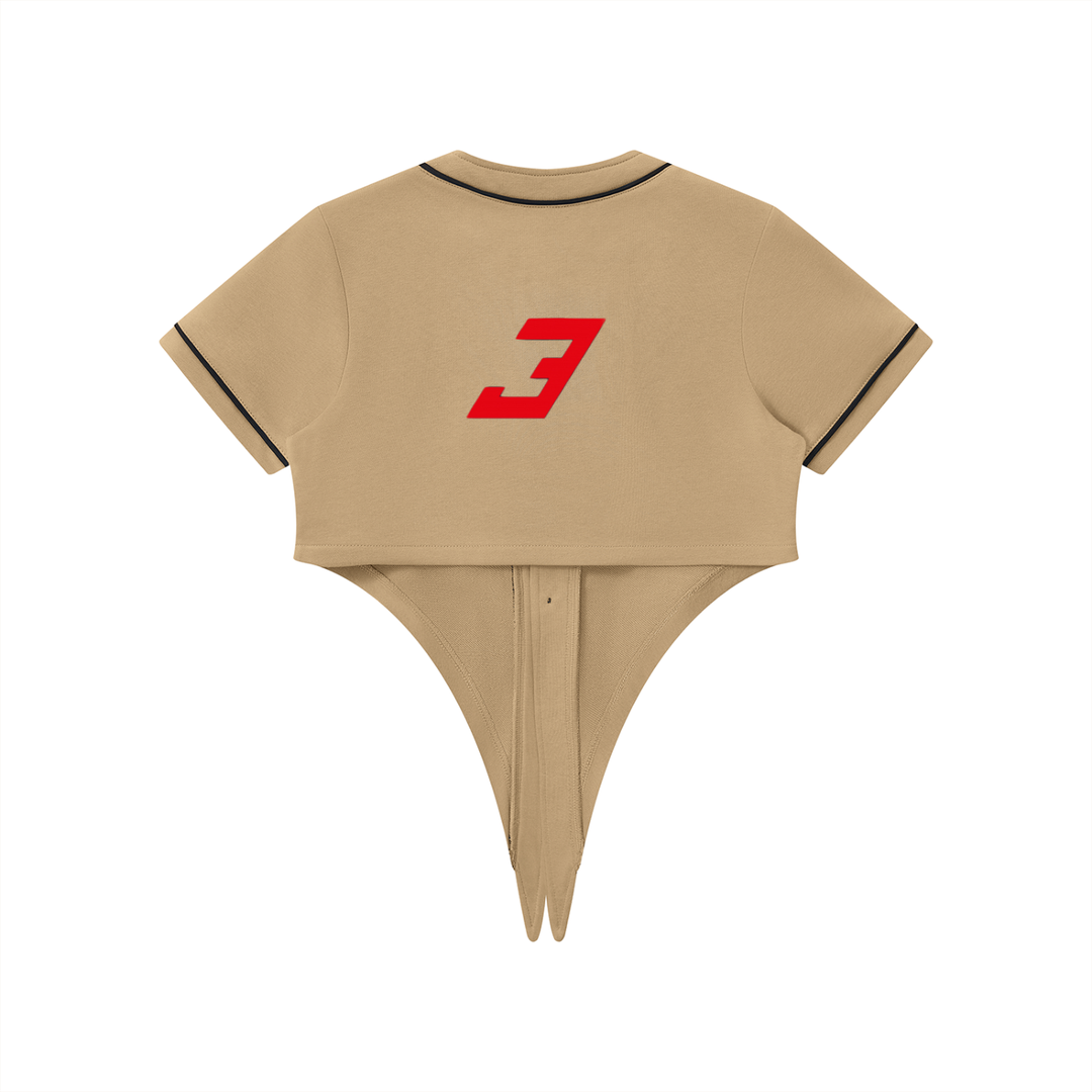 Women Max F1 Piping Baseball Jersey