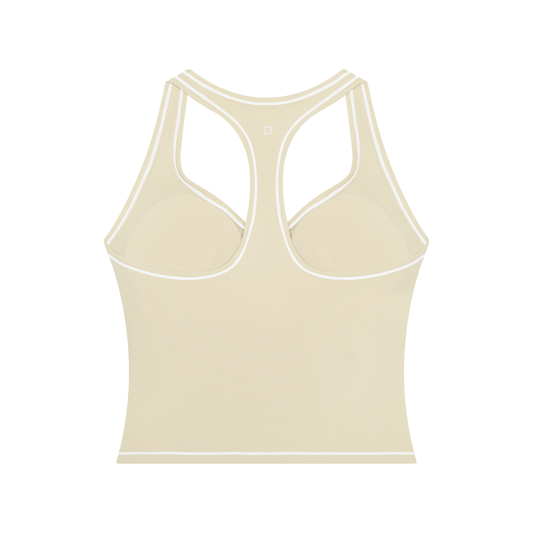 Topstitching Yoga Tank Top