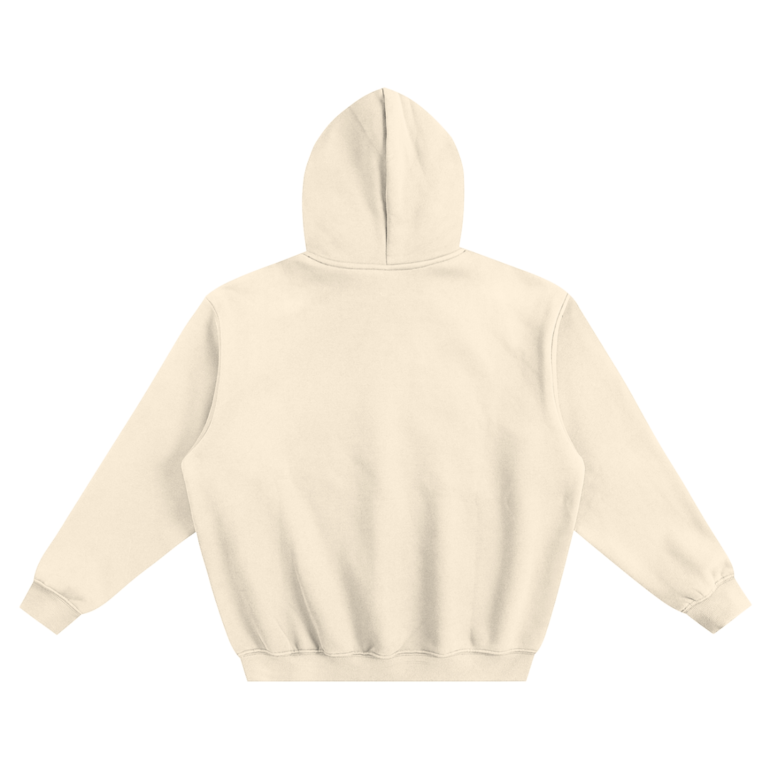Keys Fleeced Boxy Hoodie