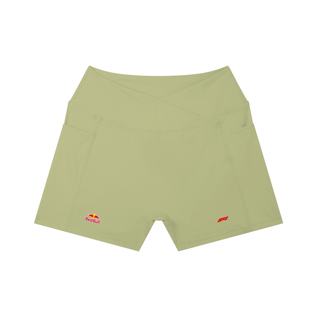 Redbull Women’s High Rise Pocket Yoga Shorts