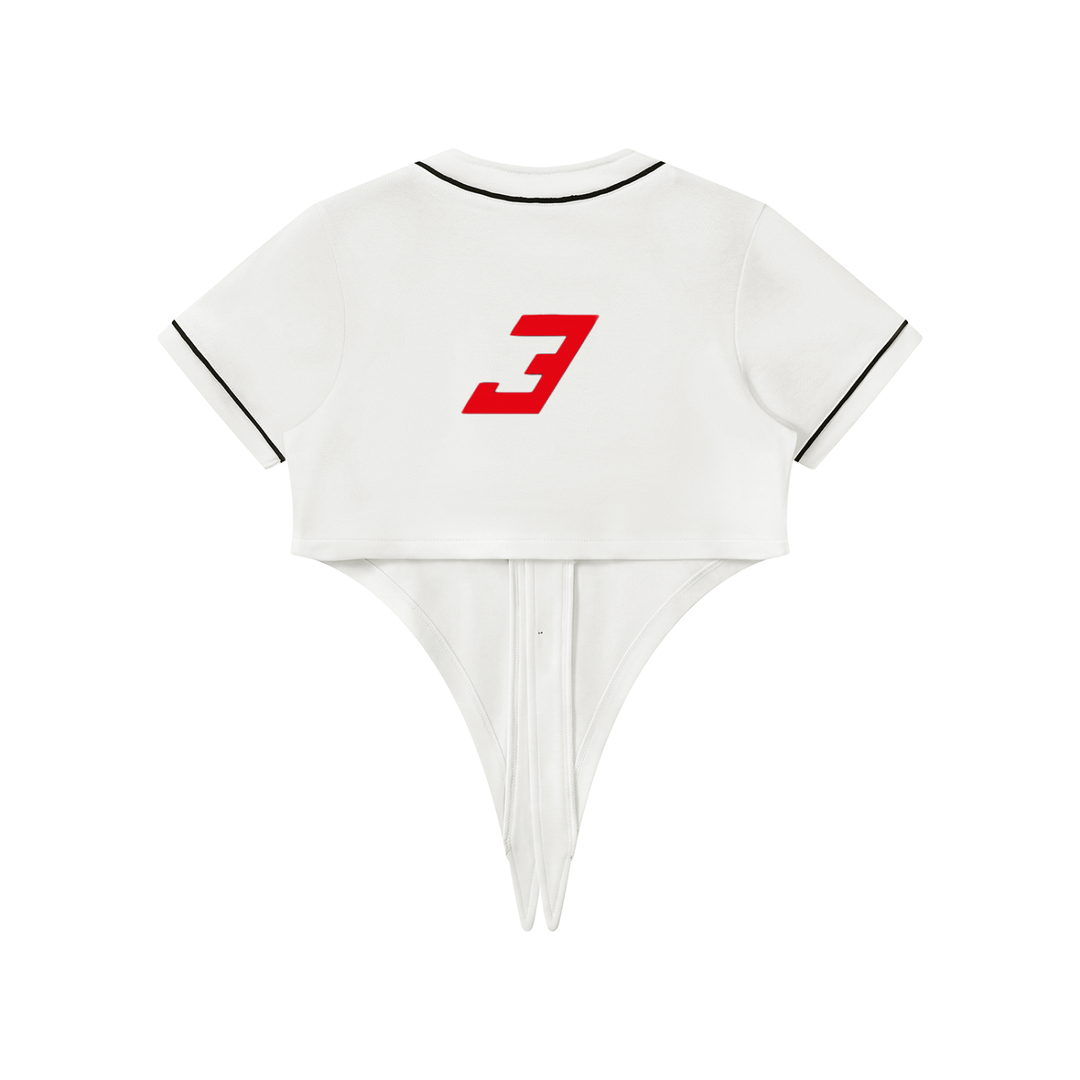 Women Max F1 Piping Baseball Jersey