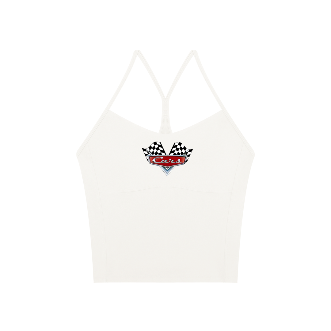 Cars Solid Yoga Sports Bra