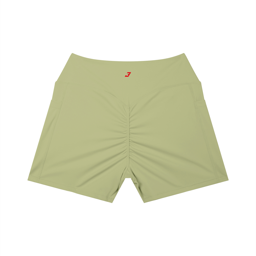 Redbull Women’s High Rise Pocket Yoga Shorts