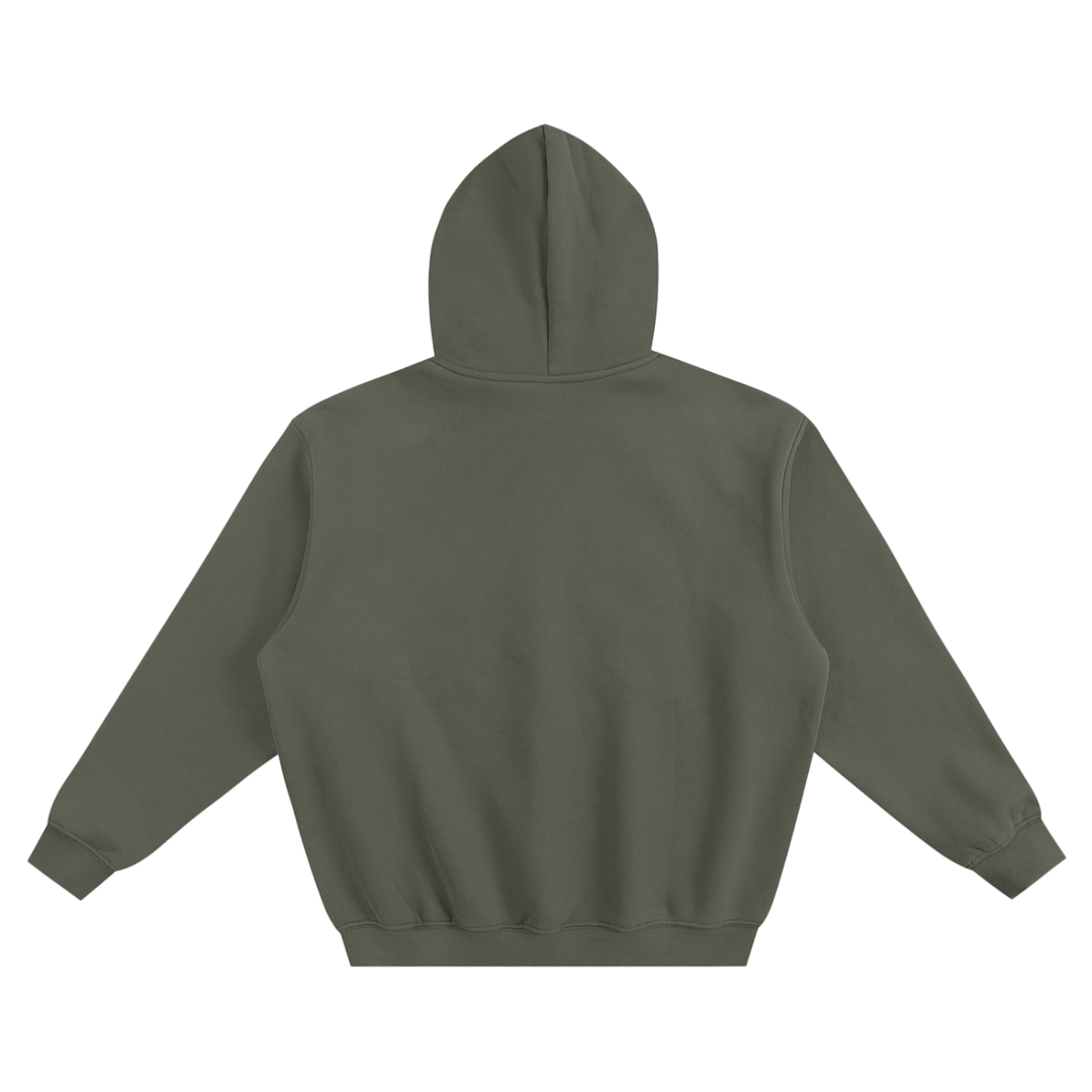 Track Ready Fleeced Boxy Hoodie