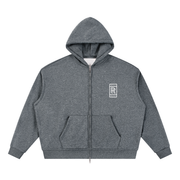 Spectre Full Zip Boxy Hoodie