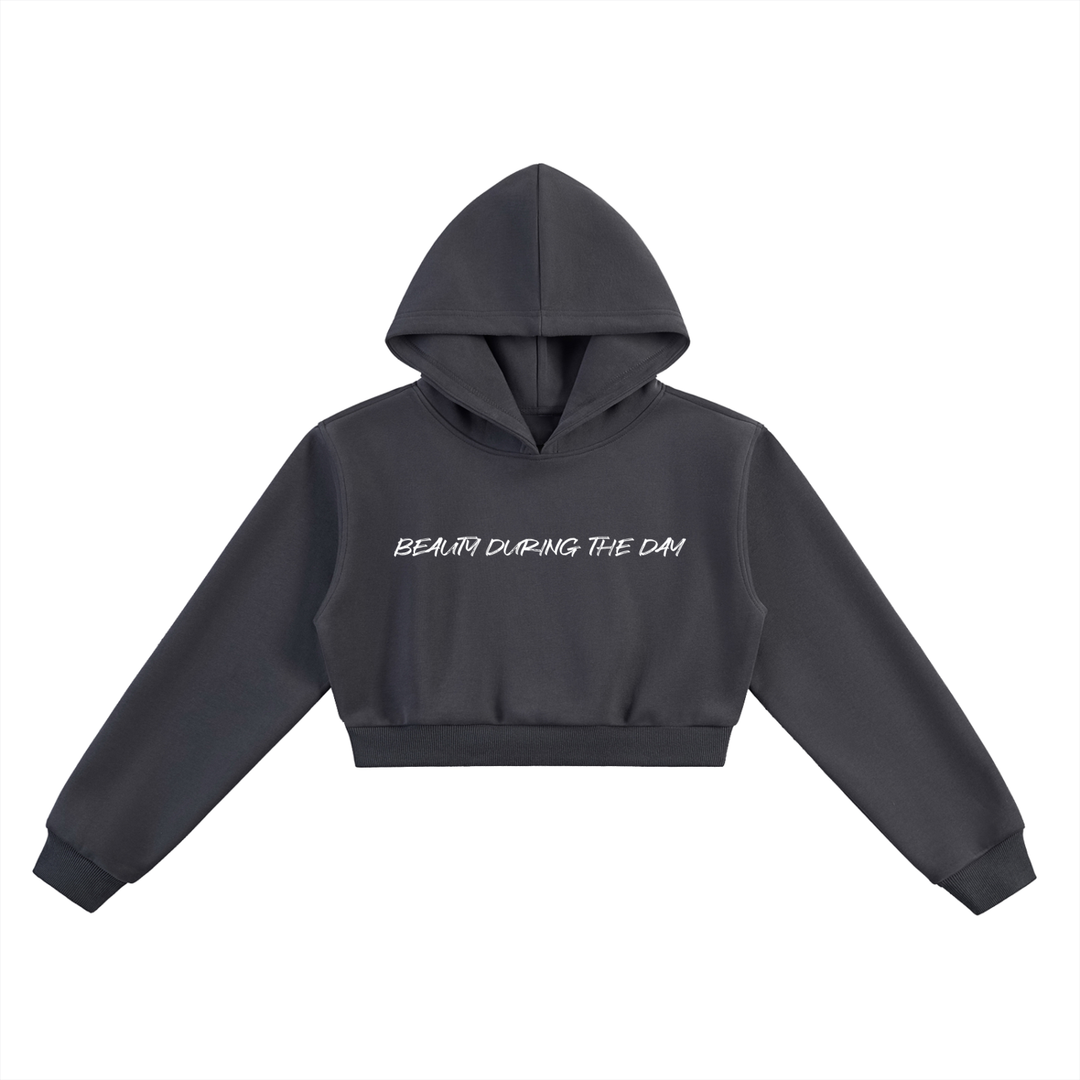 Rockstar Cropped Hoodie