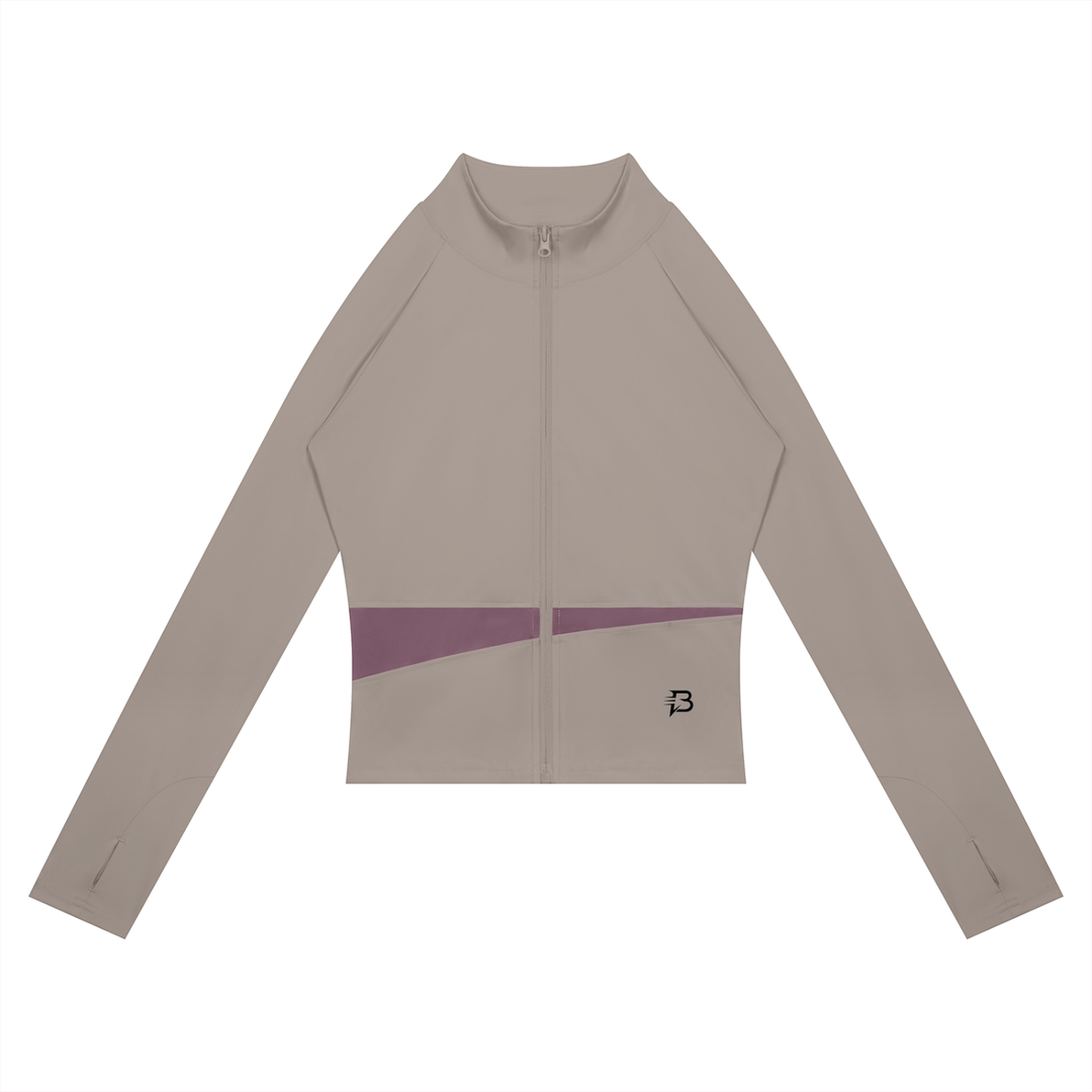 Paneled Yoga Jacket