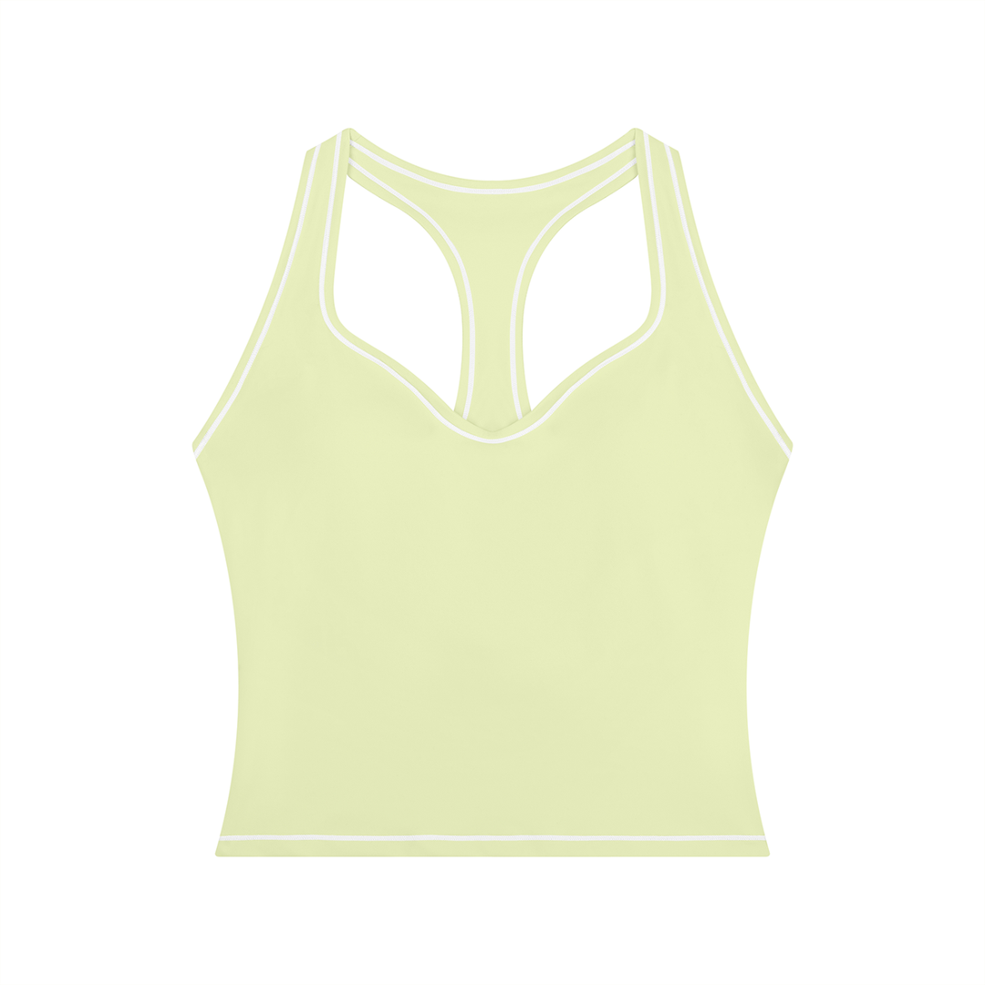Topstitching Yoga Tank Top