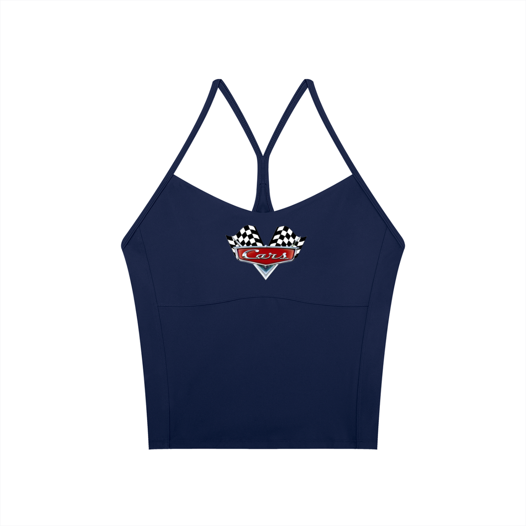 Cars Solid Yoga Sports Bra