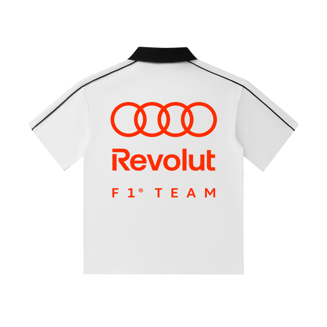 Audi F1 Short-Sleeve Polo Shirt