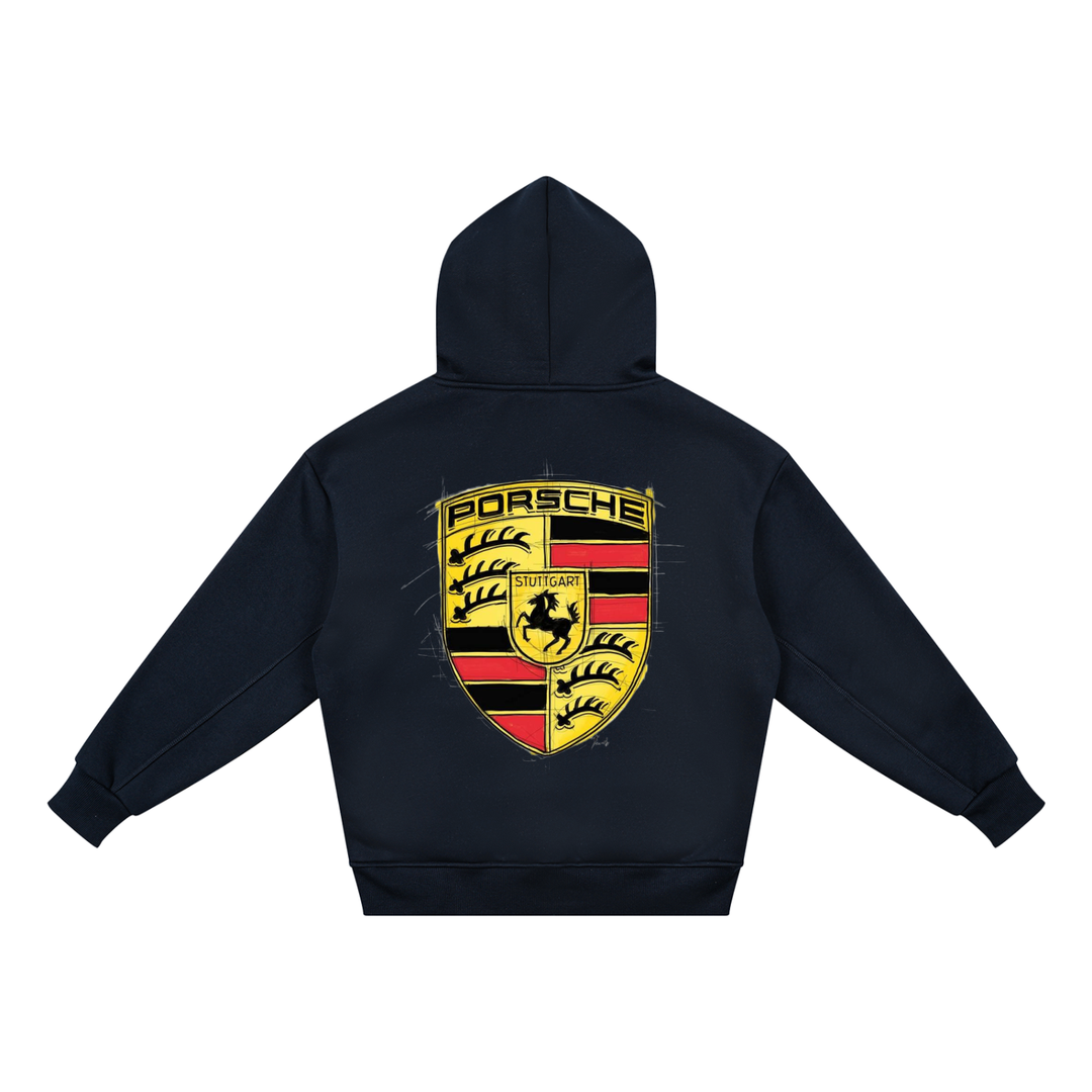 Porsche Cartoon Hoodie