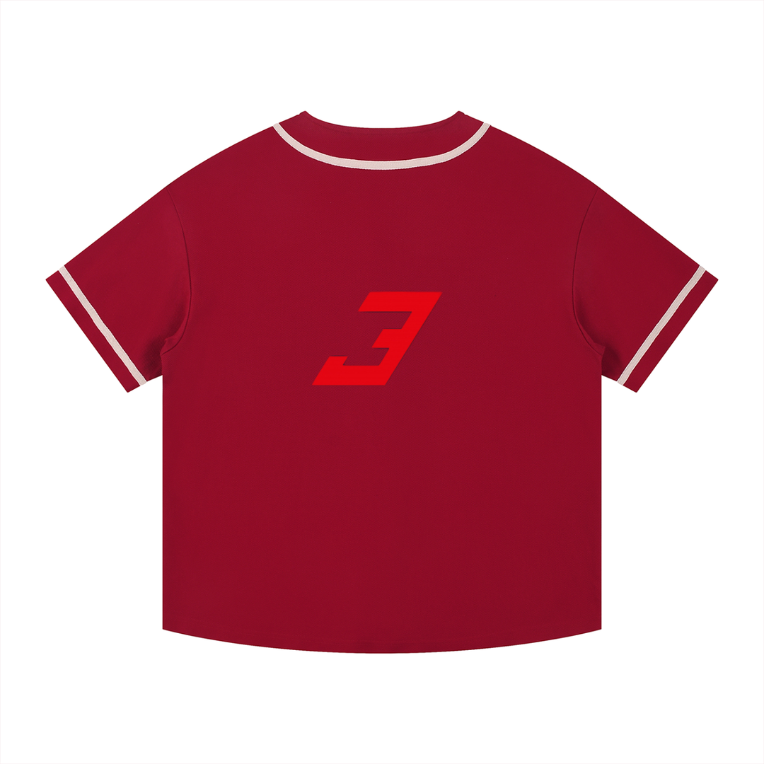 Max F1 Piped Button-Up Jersey