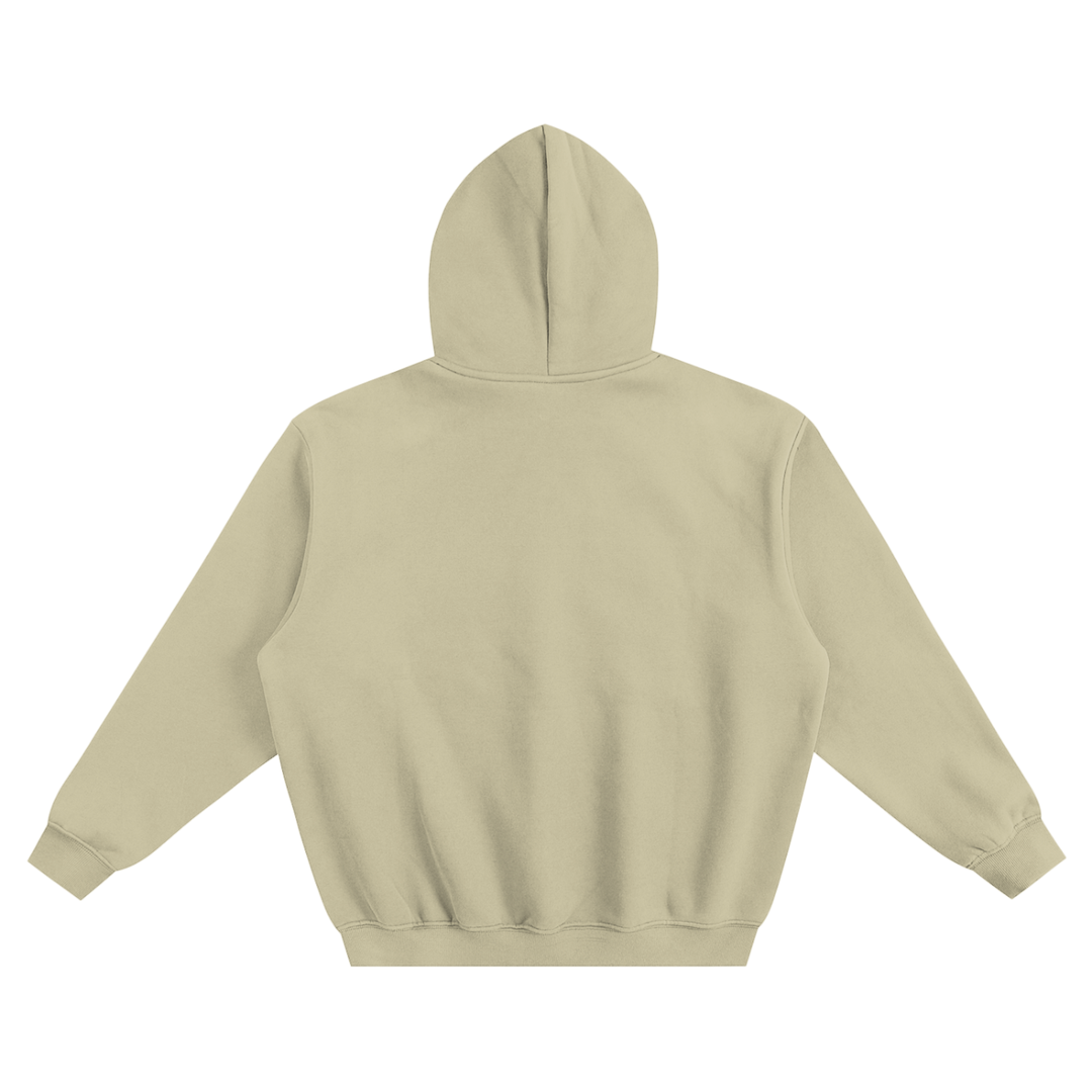 Keys Fleeced Boxy Hoodie