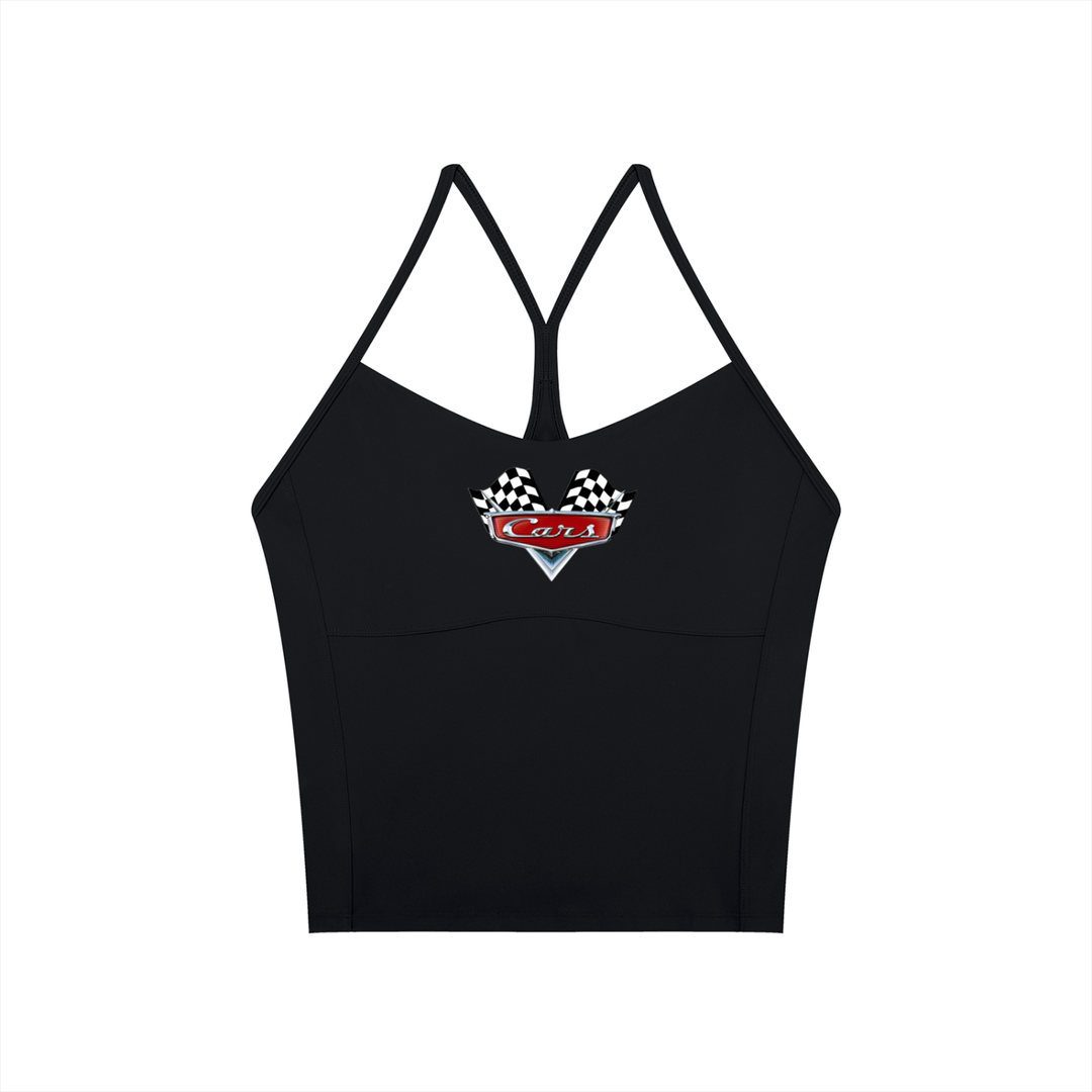Cars Solid Yoga Sports Bra