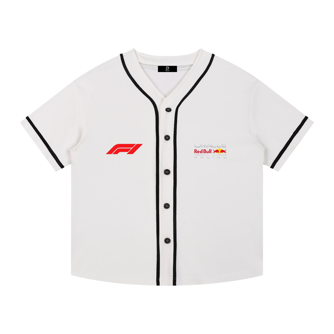 Max F1 Piped Button-Up Jersey