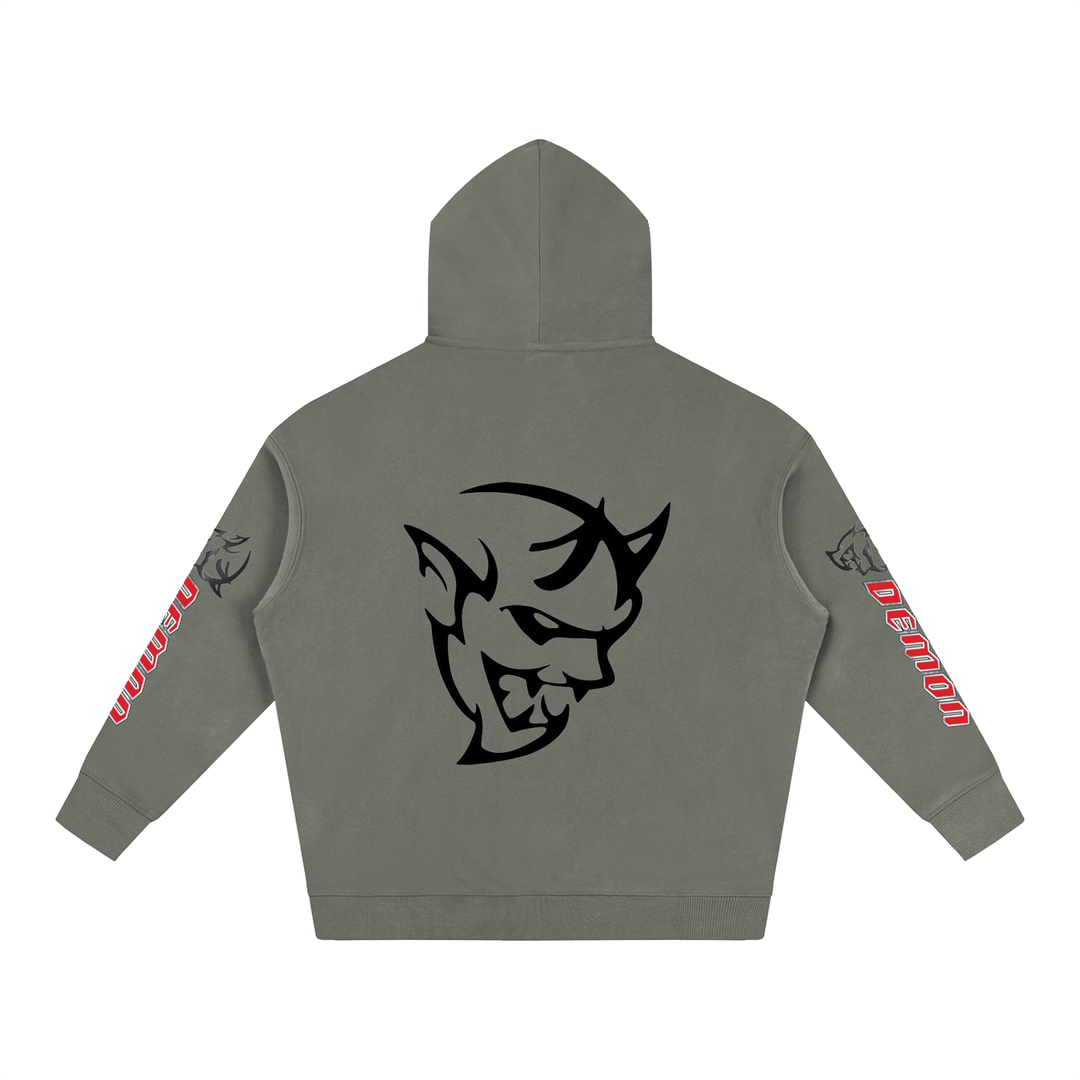 Demon Oversize Fleeced Hoodie