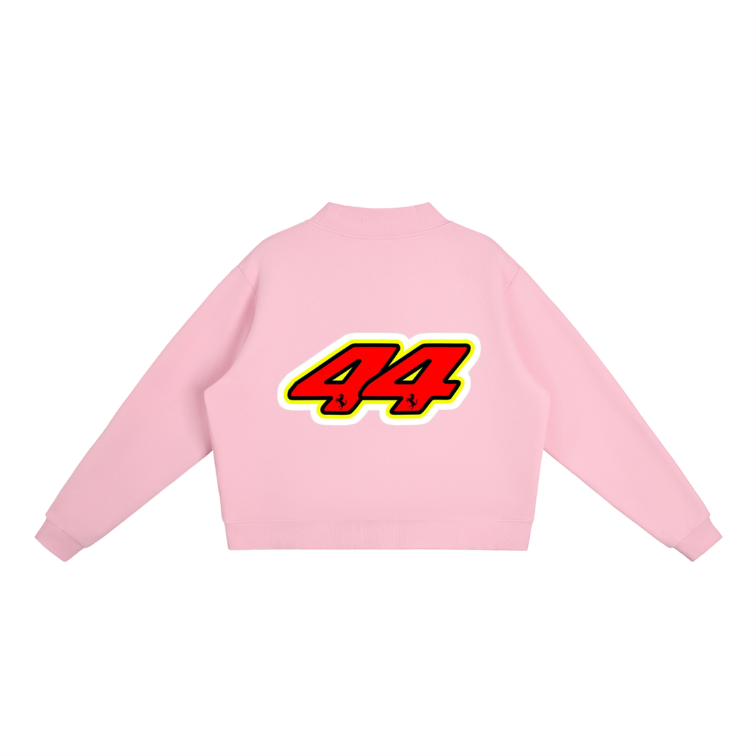 Hamilton Fleece Mock-Neck Crew Sweatshirt