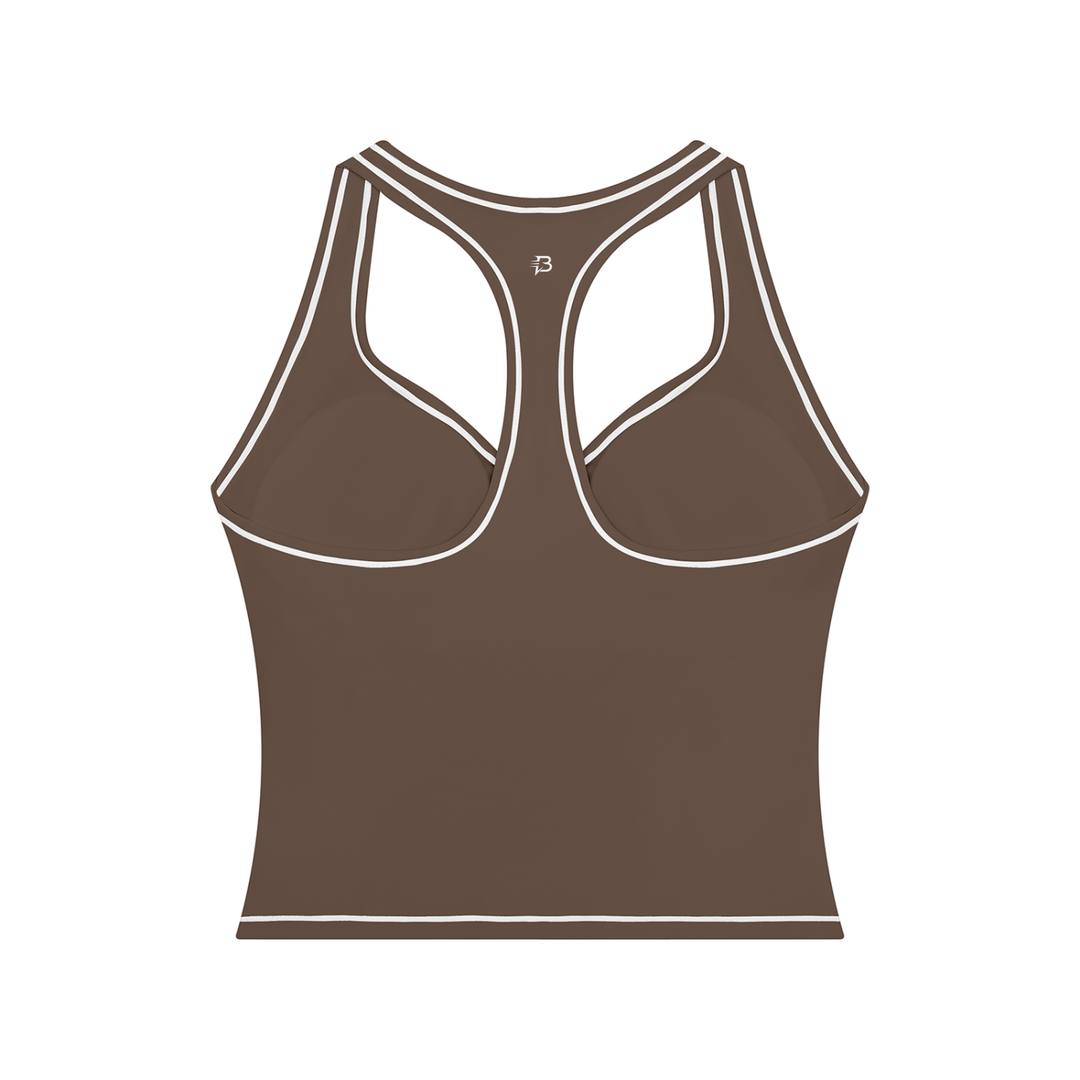 Topstitching Yoga Tank Top
