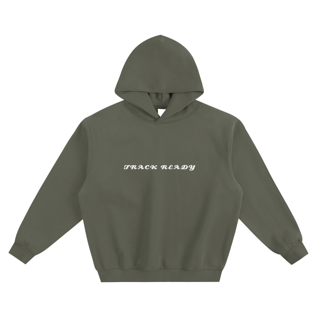 Track Ready Fleeced Boxy Hoodie