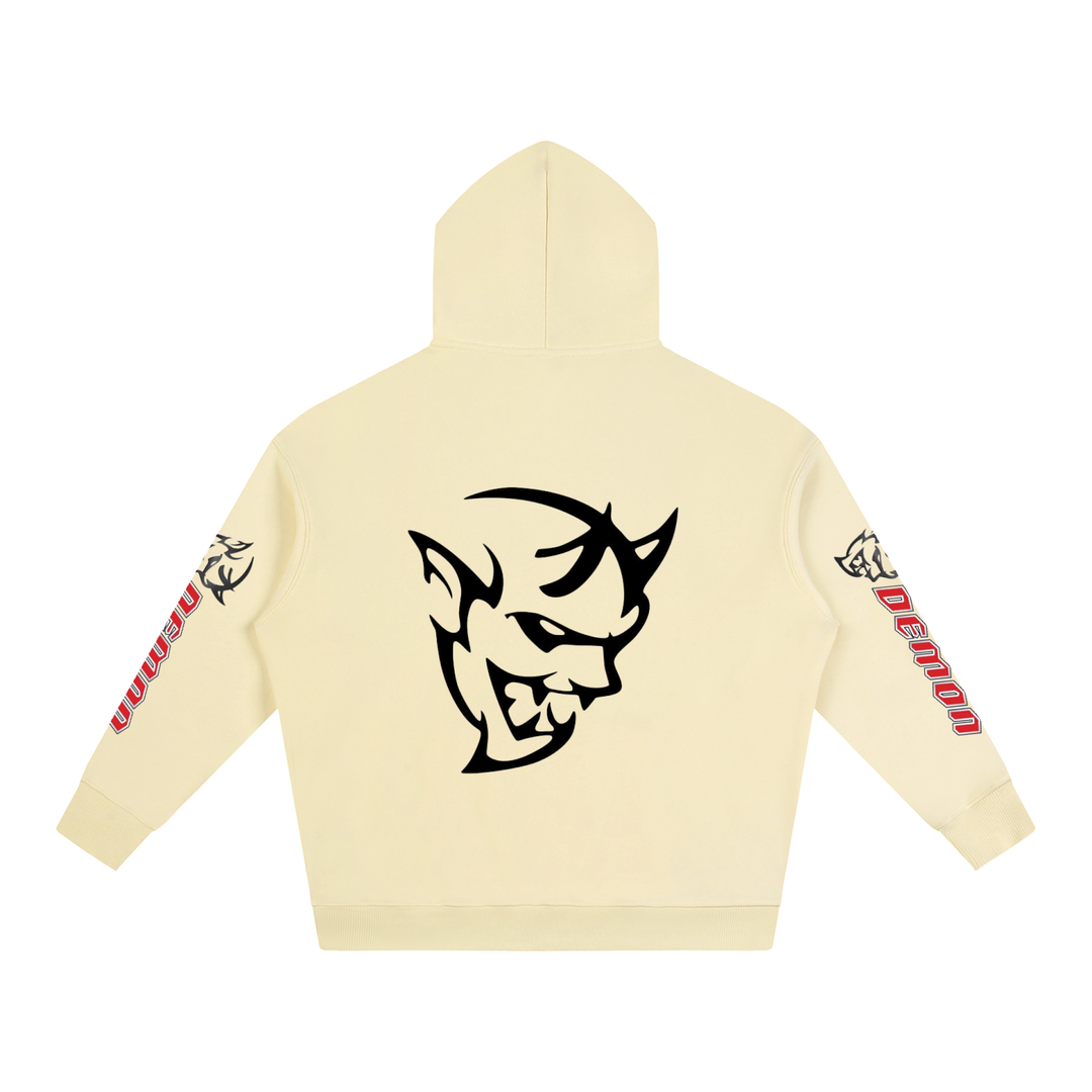 Demon Oversize Fleeced Hoodie