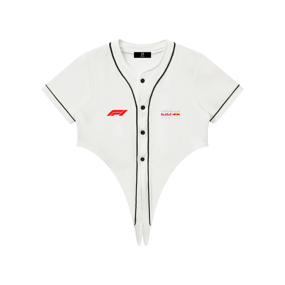Women Max F1 Piping Baseball Jersey