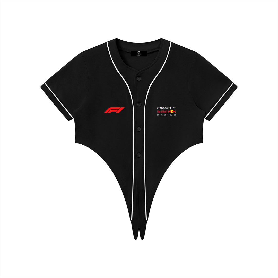 Women Max F1 Piping Baseball Jersey