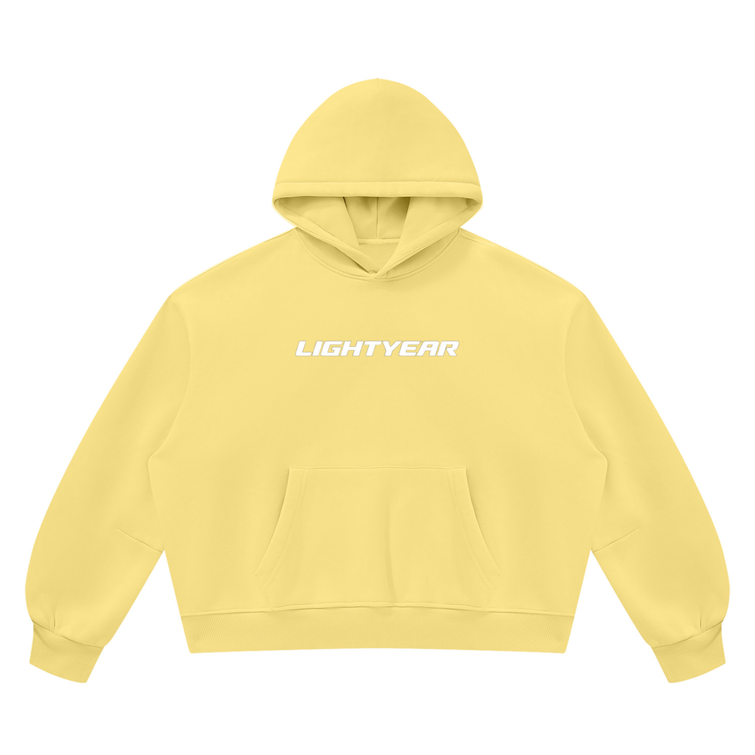 Unisex Vintage Wash Boxy Fleece Hoodie