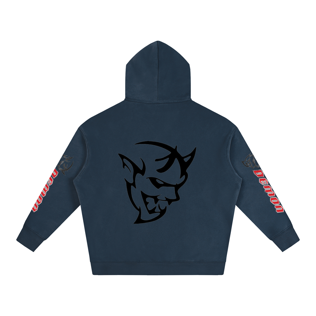 Demon Oversize Fleeced Hoodie