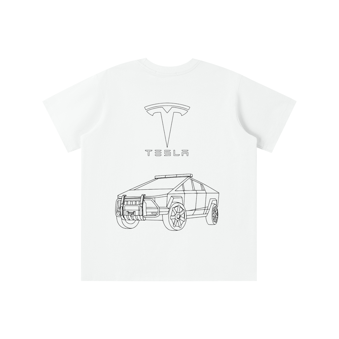Tesla Cop Kids' T-shirt