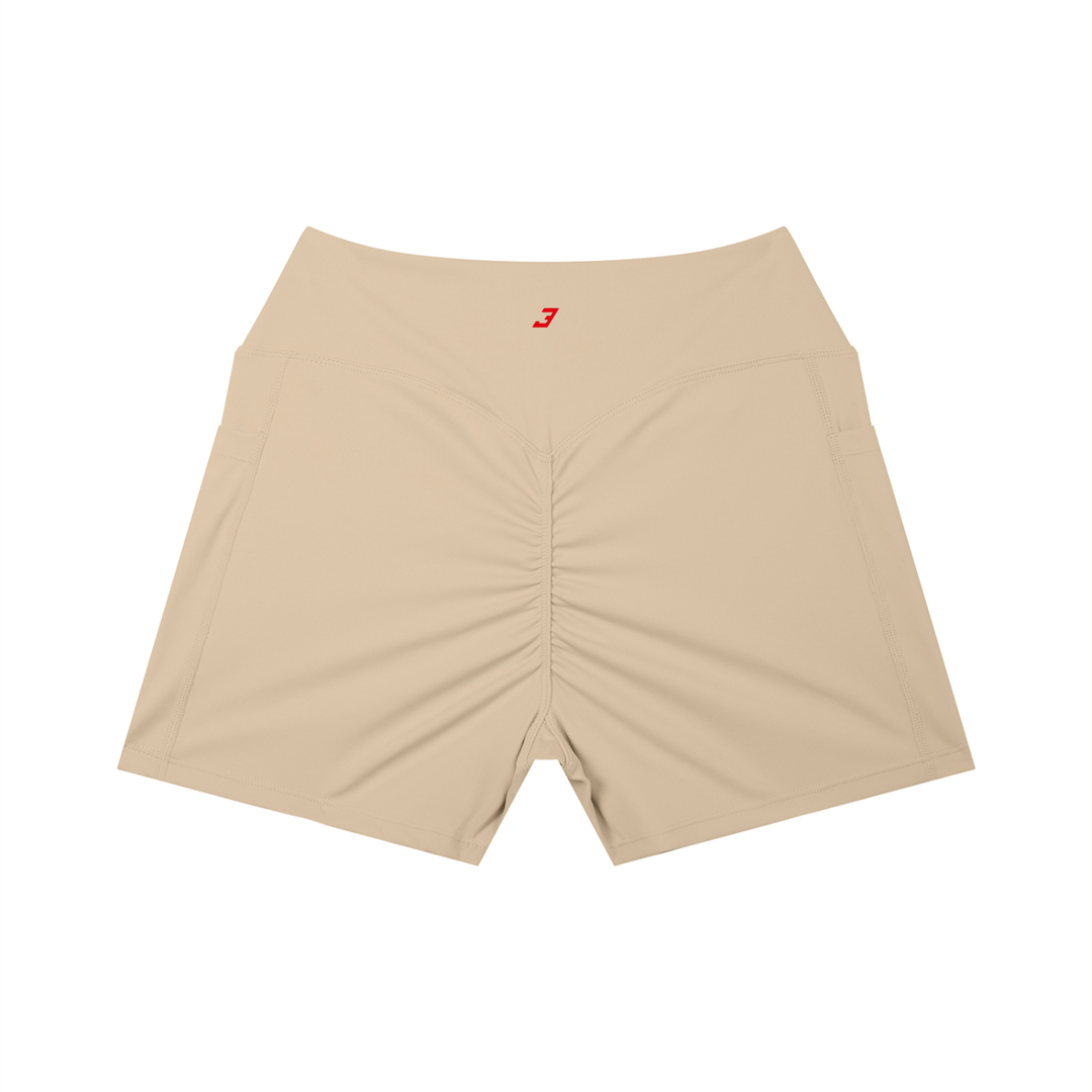 Redbull Women’s High Rise Pocket Yoga Shorts