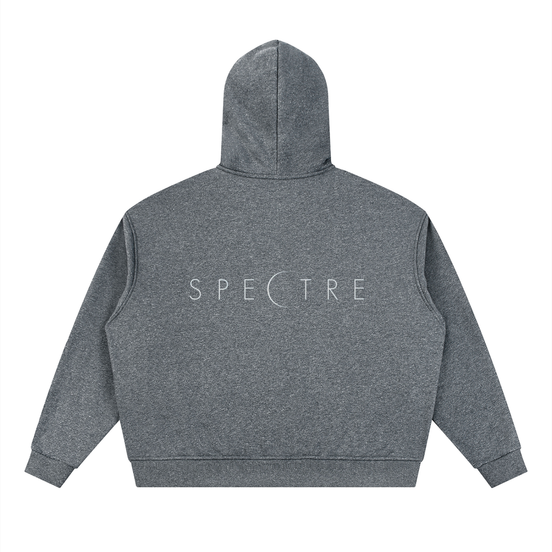 Spectre Full Zip Boxy Hoodie