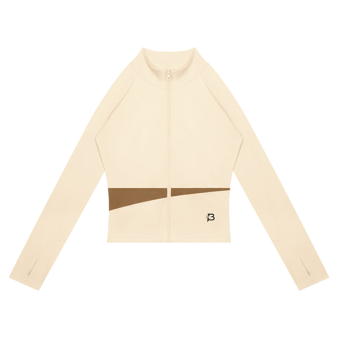 Paneled Yoga Jacket