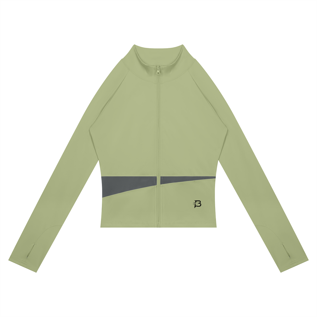 Paneled Yoga Jacket
