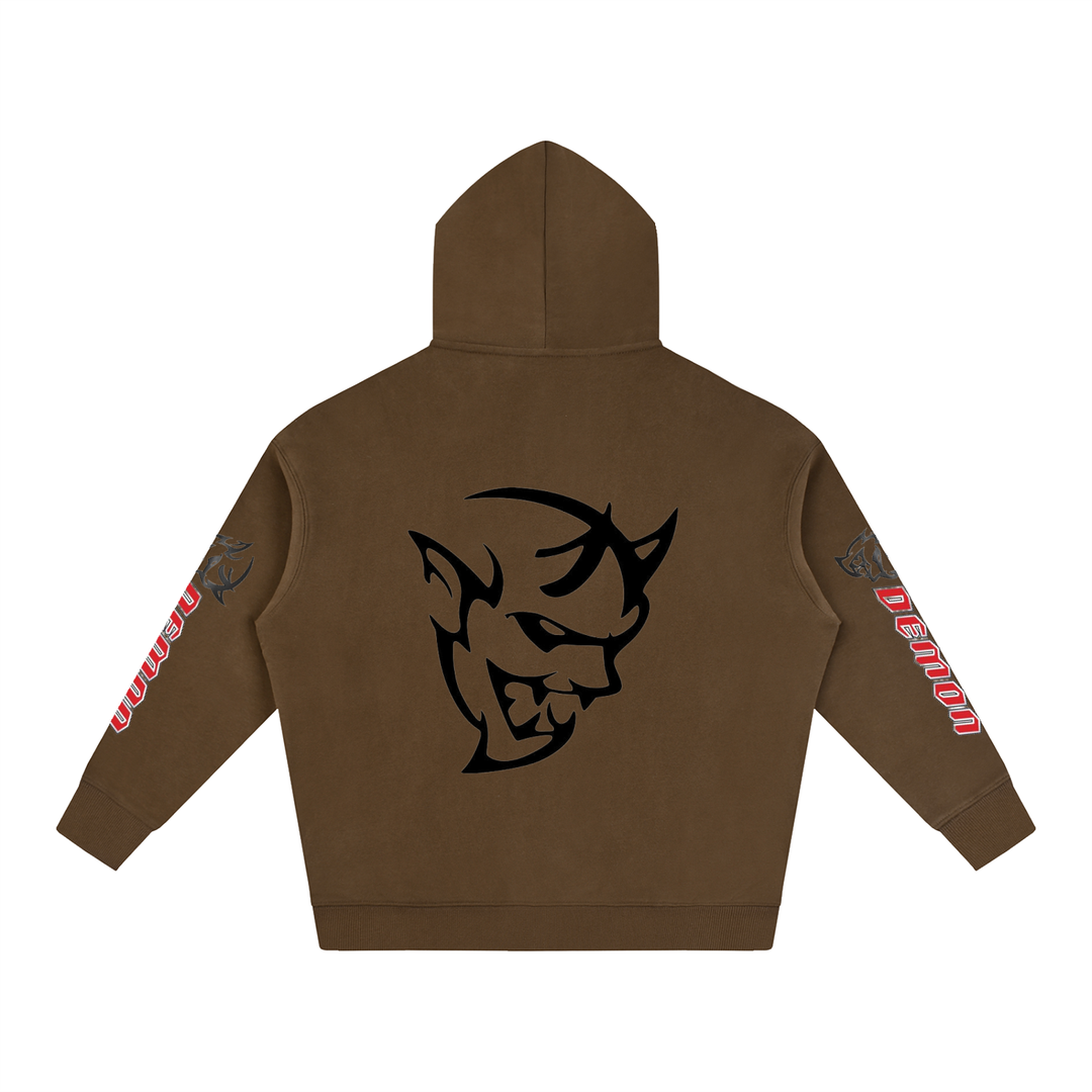 Demon Oversize Fleeced Hoodie