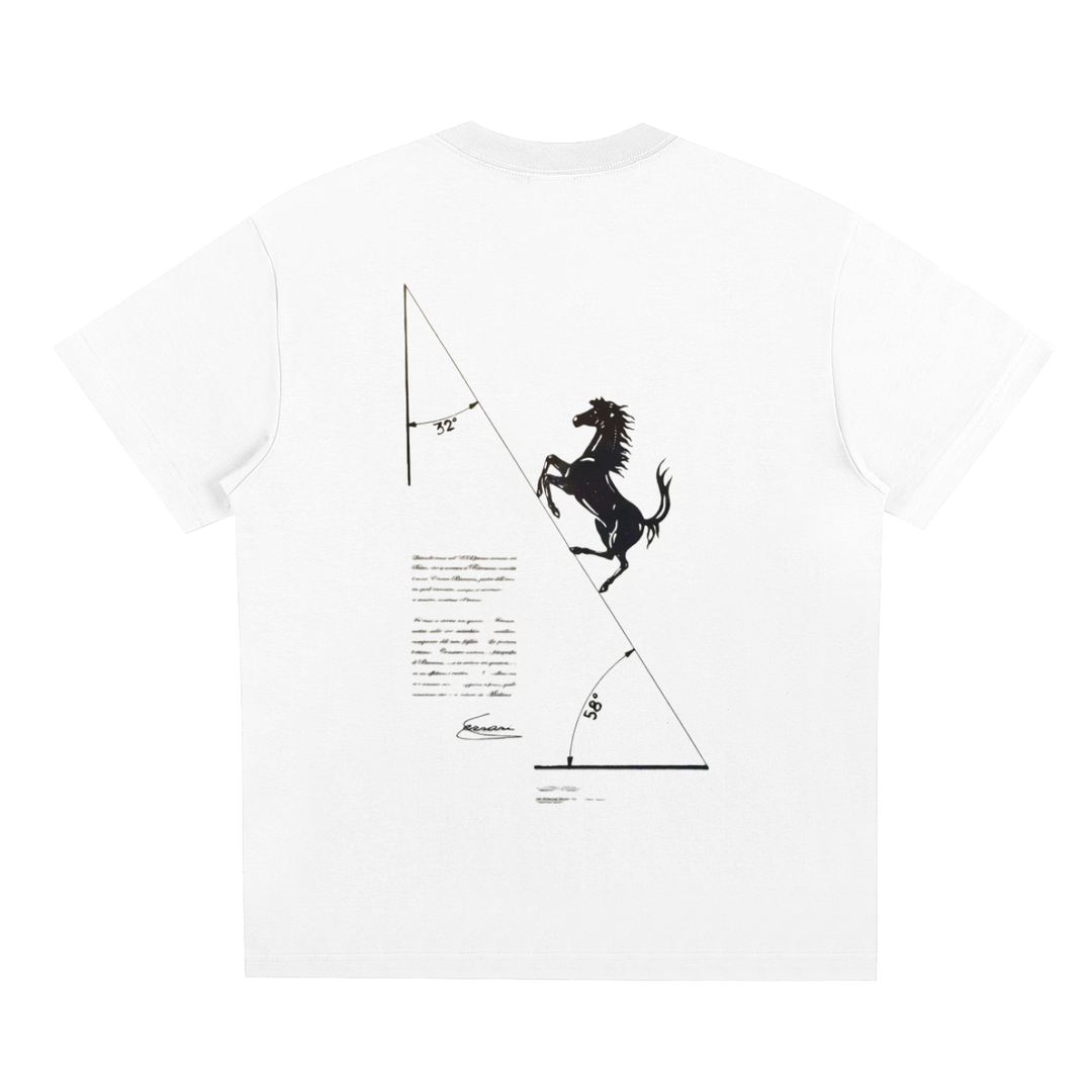 Horse Stance Measuring Tee